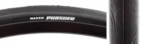 TIRE MAX PURSUER 700x25 BK/TAN FOLD