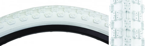 TIRE SUNLT 20x2.125 WH/WH MX3 K50 WIRE