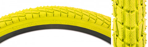 TIRE SUNLT 20x1.95 YL/YL KONTACT K841 WIRE