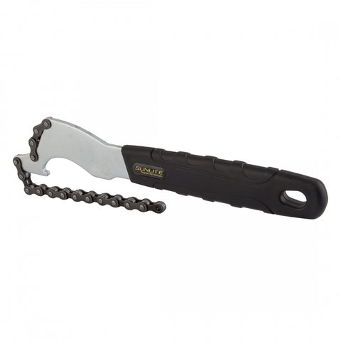 TOOL CHAIN WHIP SUNLT 1/8 w/LOCKRING SPAN (G)