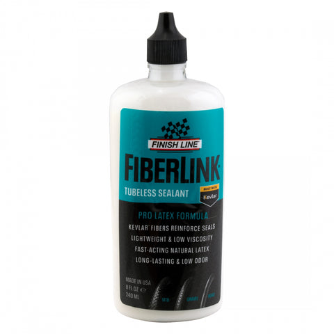 SEALANT TIRE F-L TUBELESS FIBERLINK PRO LATEX 8oz 8/cs