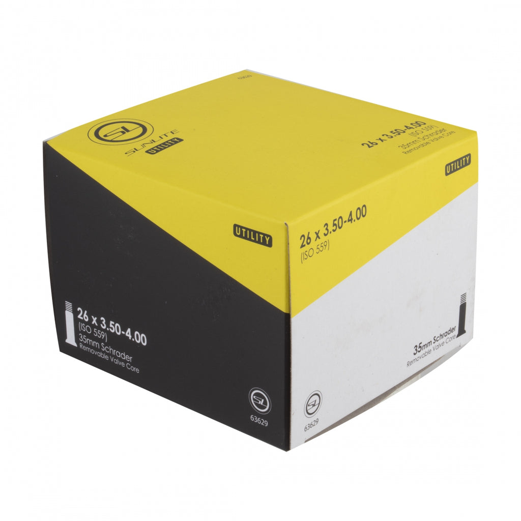 TUBE SUNLT UTILIT 26x3.50-4.00 SV35 FFW106mm