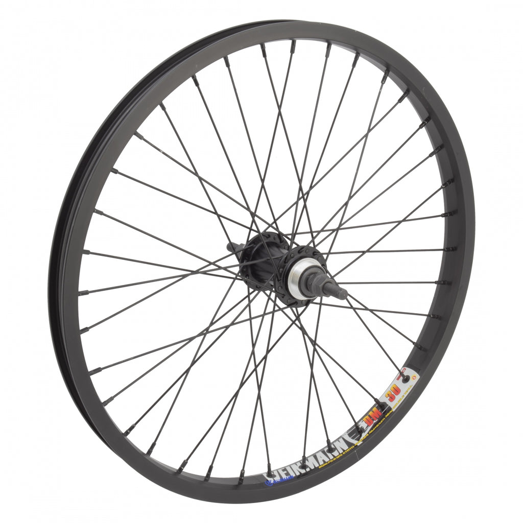 WHL RR 20x1.75 406x24 WEI DM30 BK 36 ALY FW 1sp FF 3/8 BK 110mm 14gBK