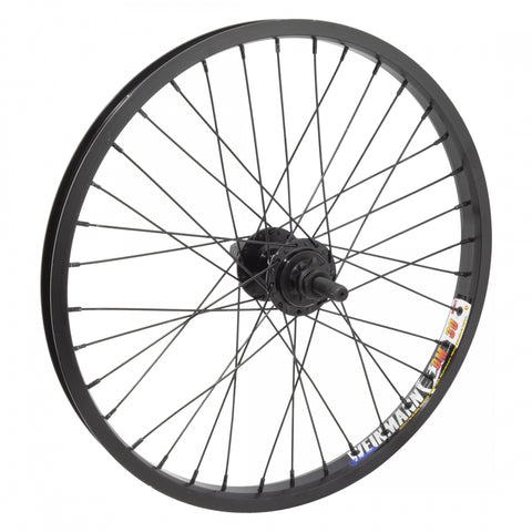 BLACK OPS WHL RR 20x1.75 406x24 WEI DM30 BK 36 9t DRIVER 14mm BK 110mm 14gBK