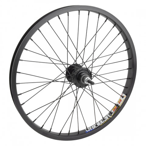 WHL RR 20x1.75 406x24 WEI DM30 BK 36 ALY FW 1sp FF 3/8 BK 110mm 14gBK