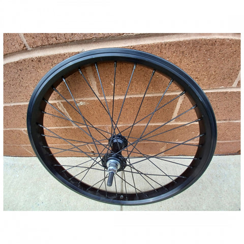 BLACK OPS WHL FT 20x1.75 406x24 SE BIKES BK 36 3/8 BK 100mm DTI2.0BK