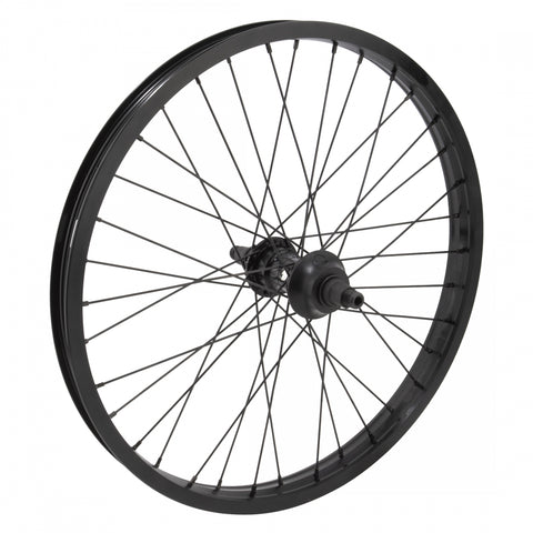 WHL RR 20x1.75 406x27 AN BLACK SHEEP 6069 BK NMSW 36 TSC SYMBOL 9T LHD 14mm BK 110mm SS2.0BK W/REAR NON-DRIVE GUARD