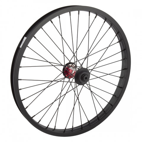 WHL FT 20x1.75 406x27 AN BLACK SHEEP 6069 BK NMSW 36 TSC SYMBOL 3/8 CR-RD 100mm SS2.0BK W/FRONT GUARDS