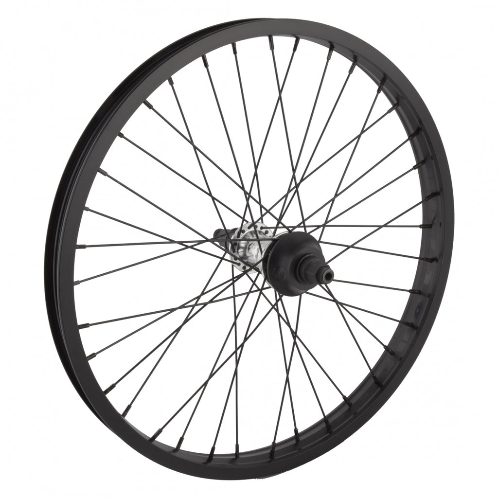 WHL RR 20x1.75 406x27 AN BLACK SHEEP 6069 BK NMSW 36 TSC SYMBOL 9T RHD 14mm POL 110mm SS2.0BK W/REAR NON-DRIVE GUARD