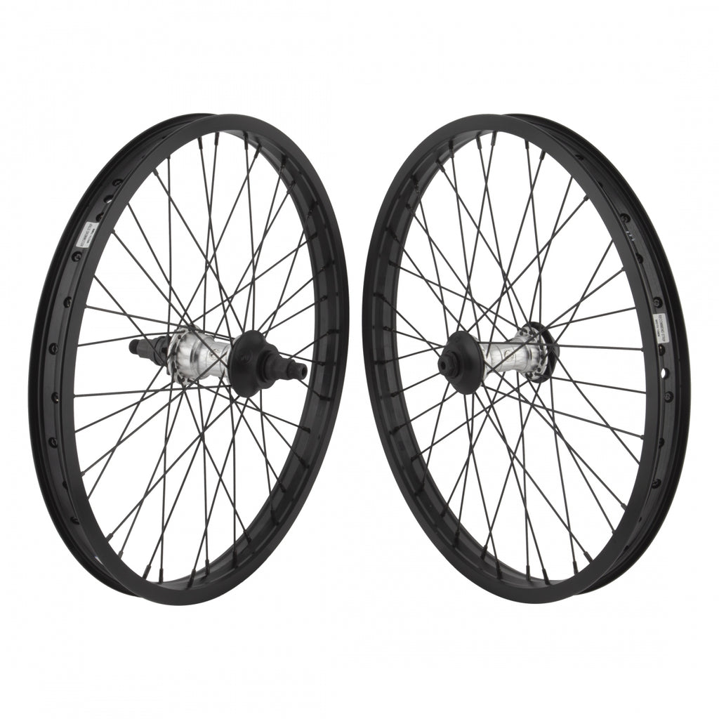 WHL PR 20x1.75 406x27 AN BLACK SHEEP 6069 BK NMSW 36 TSC SYMBOL 9T LHD 3/8-FT 14mm-RR POL 110mm SS2.0BK W/FRONT AND REAR NON-DRIVE GUARDS