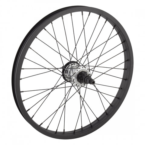 WHL RR 20x1.75 406x27 AN BLACK SHEEP BK NMSW 36 TSC OPTIMIZED FC 9T LHD 14mm POL 110mm SS2.0BK W/REAR NON-DRIVE GUARD