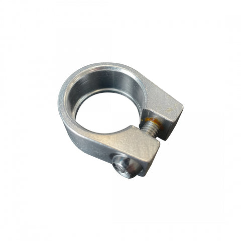 BLACK OPS SEATPOST CLAMP  1in ALLOY SIL ***BULK***