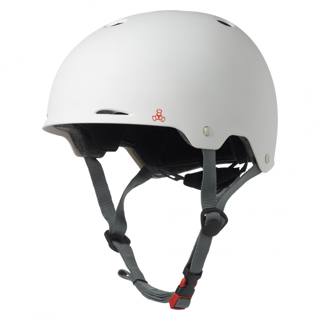 HELMET TRIPLE8 GOTHAM DUAL CERT SM-MD WHw/CONEHEAD EPS