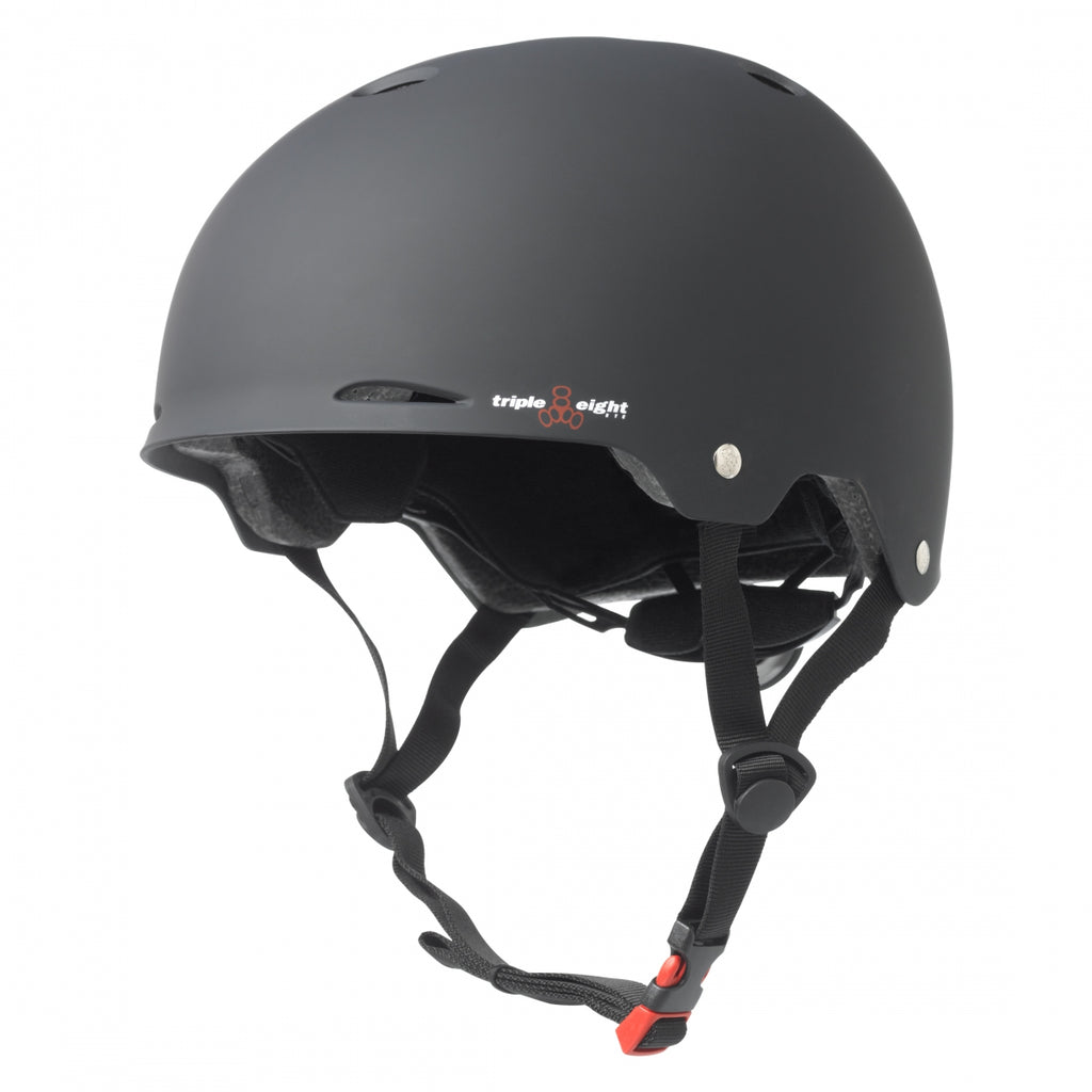 HELMET TRIPLE8 GOTHAM DUAL CERT XS-SM BK w/CONEHAED EPS
