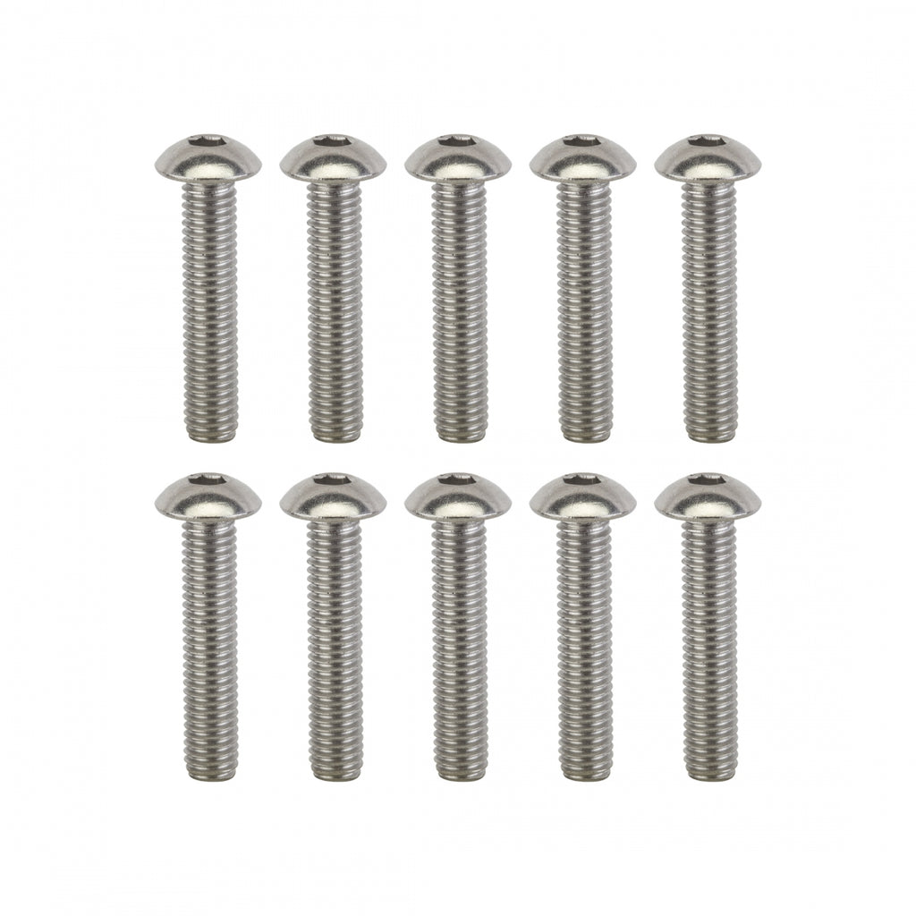 HARDWARE BOLTS SUNLT ALLEN SS BUTTON M5x25 BGof10