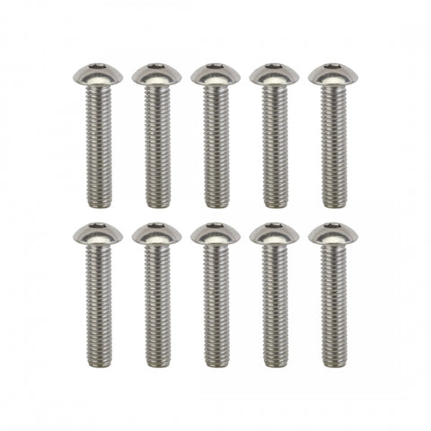 HARDWARE BOLTS SUNLT ALLEN SS BUTTON M5x25 BGof10