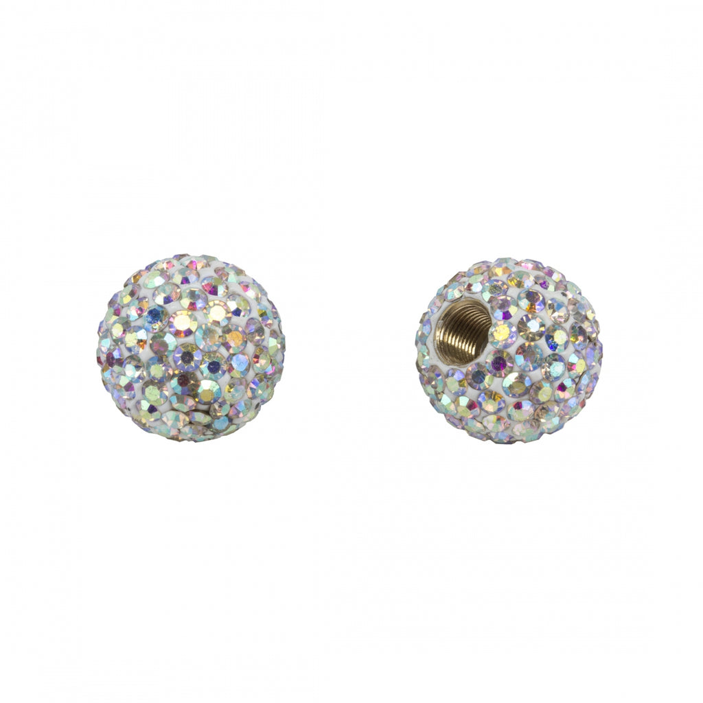 VALVE CAPS C-CANDY BLING CRYSTAL AURORABOREALIS