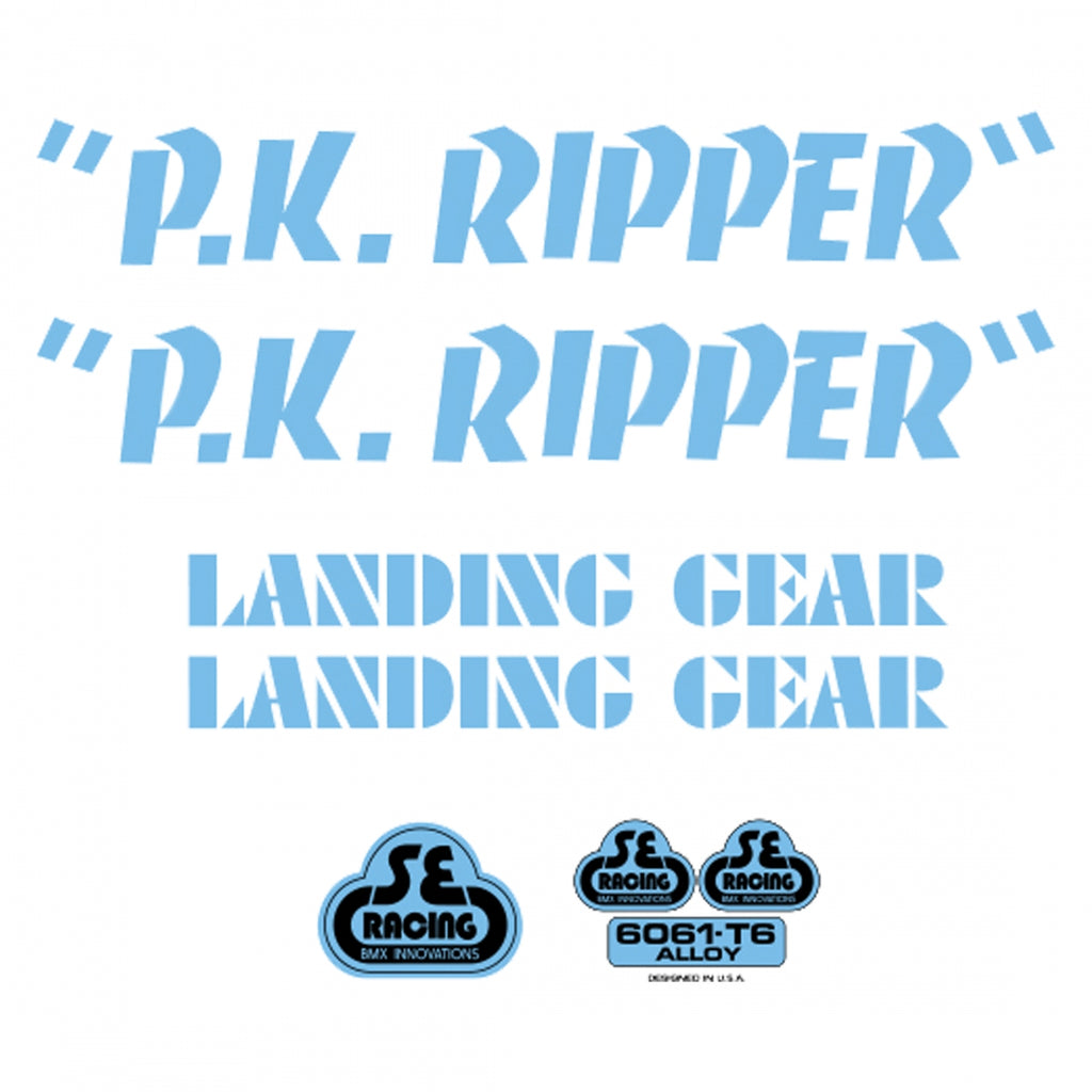 DECAL SE BIKES SET PK RIPPER BU