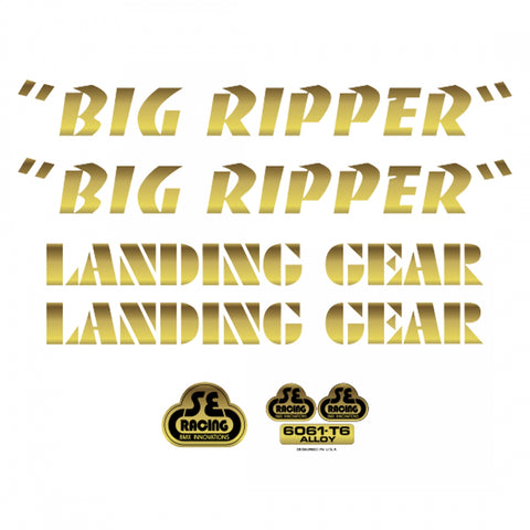 DECAL SE BIKES SET BIG RIPPER GD