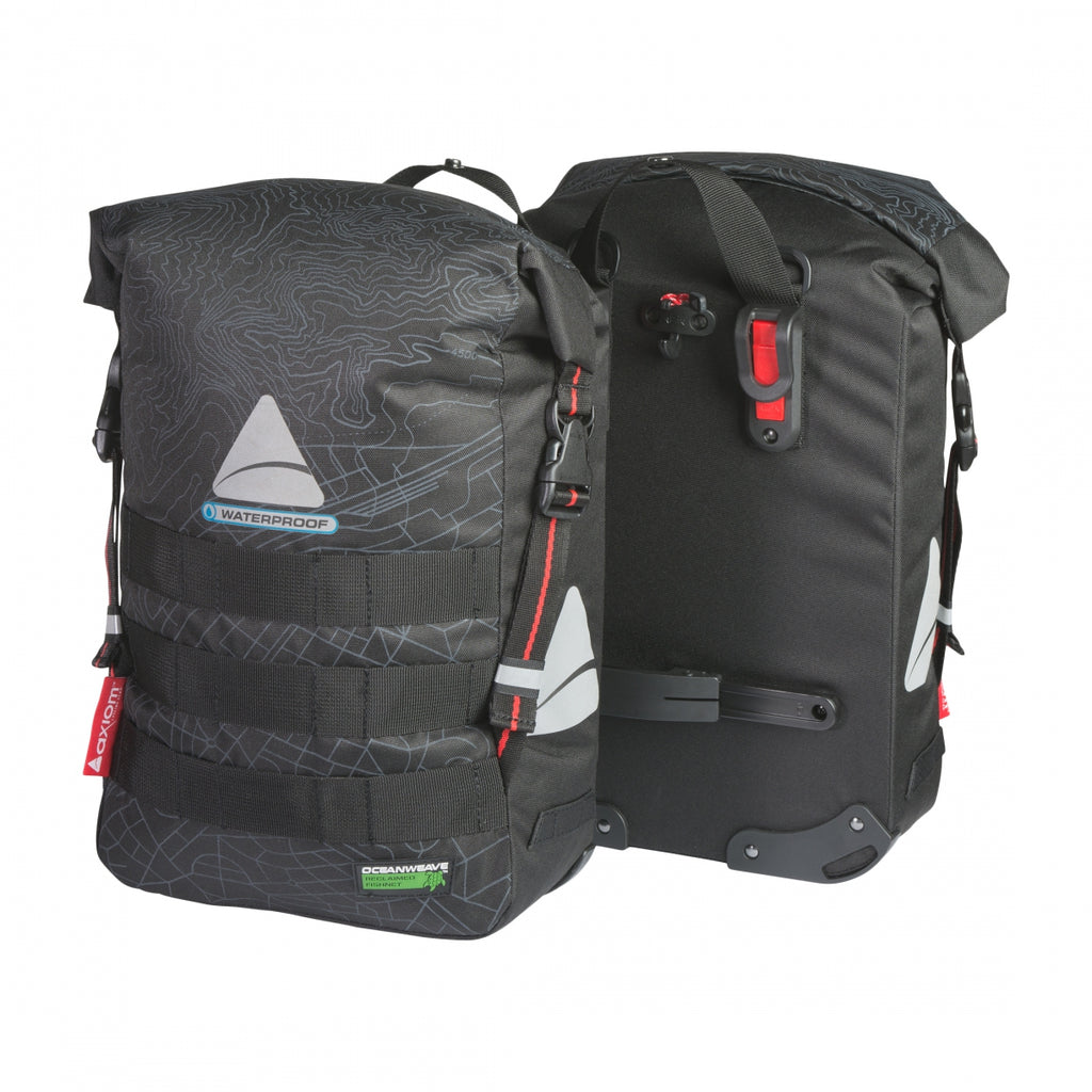 BAG AXIOM PANNIER WP MONSOON O-WEAVE 32+ BK