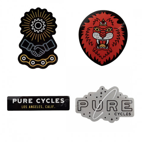 DECAL PURE ASSORTMENT #1 PACKof4