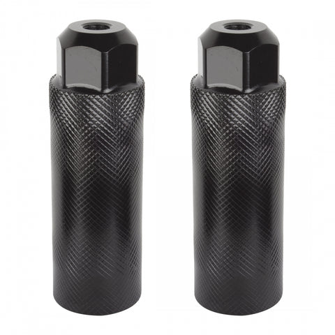 BLACK OPS AXLE PEGS L-FOOT STL BK 33x3/8-26