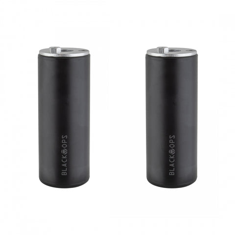 BLACK OPS AXLE PEGS GL BK 40x100 3/8-14mm
