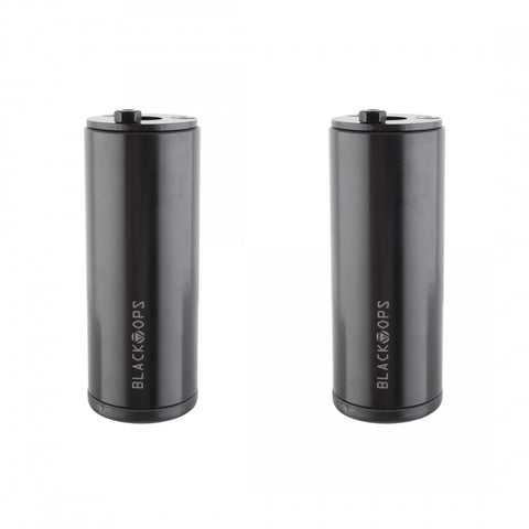 BLACK OPS AXLE PEGS DC BK 40x100 3/8-14mm