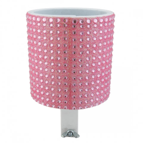 DRINK HOLDER C-CANDY RHINESTONE PNK
