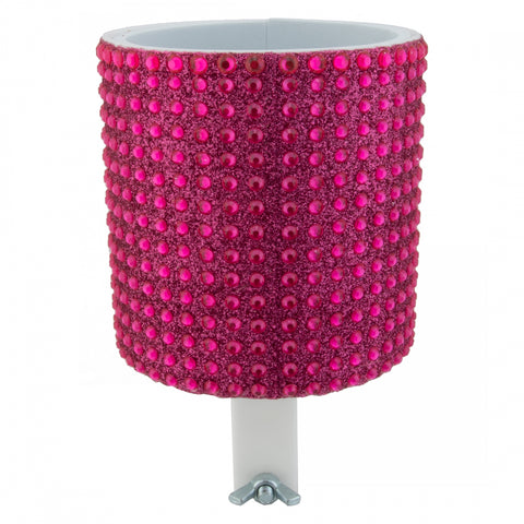 DRINK HOLDER C-CANDY RHINESTONE HOTPINK