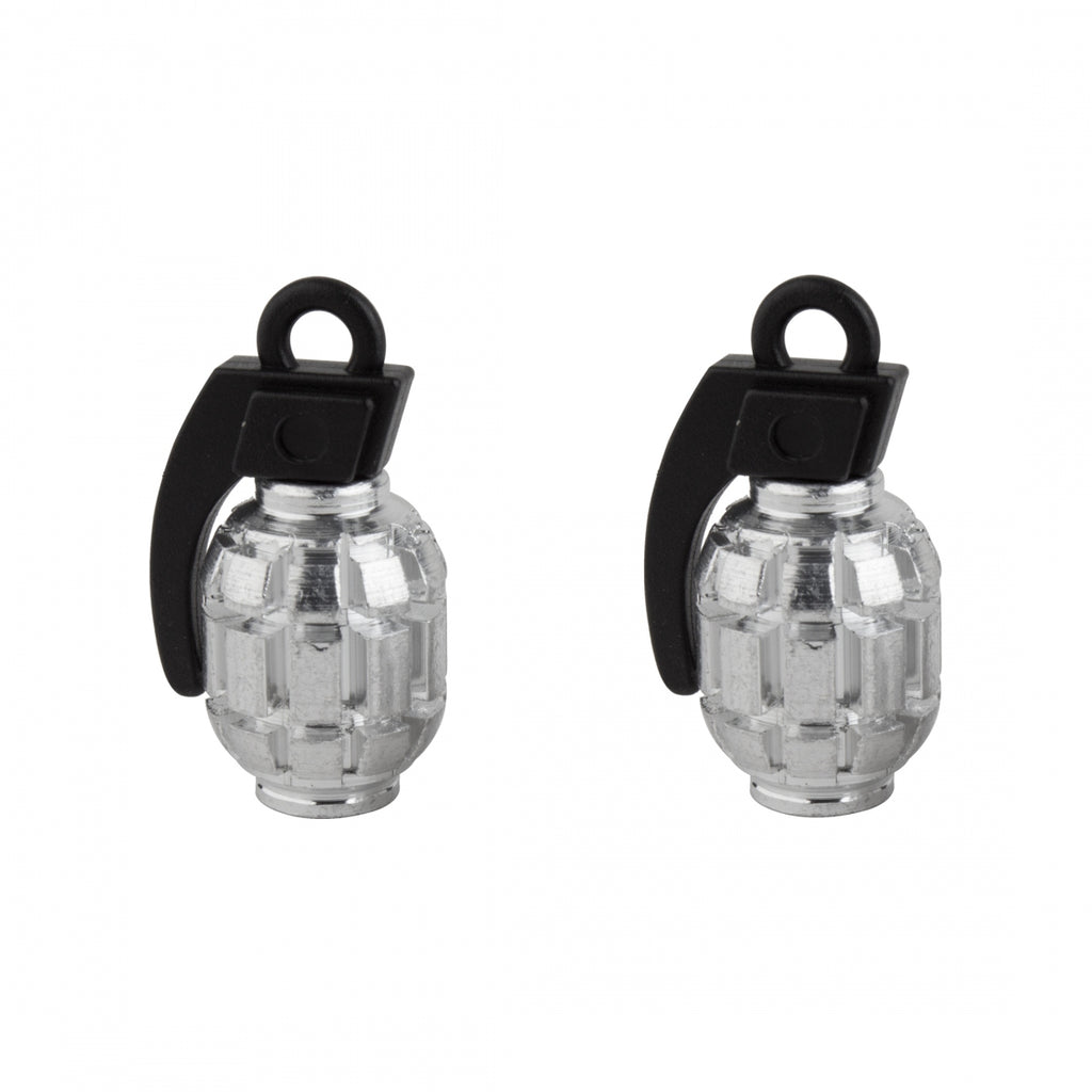 BLACK OPS VALVE CAPS GRENADE SV SIL