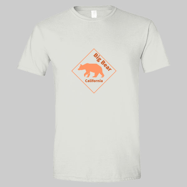 Big Bear Lake - Bear T-Shirt White