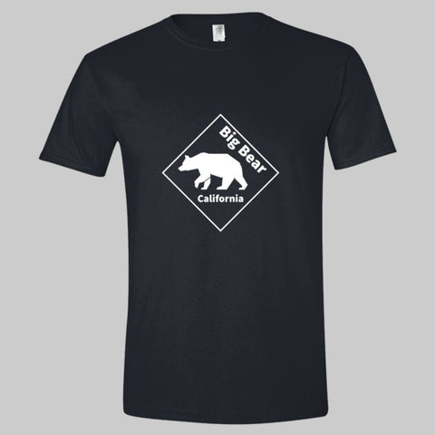 Big Bear Lake - Bear T-Shirt Black