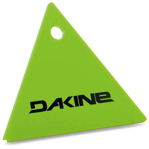 Dakine Triangle Scraper Snowboard / Ski Wax Scraper - Green