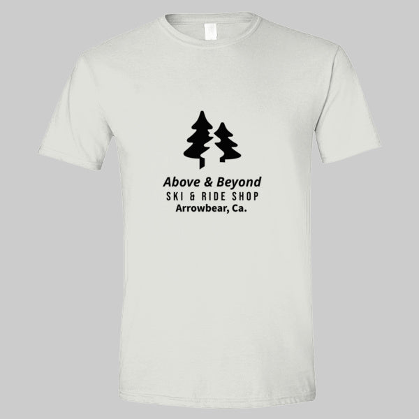 Above and Beyond Ski and Ride Shop- Trees T-Shirt White