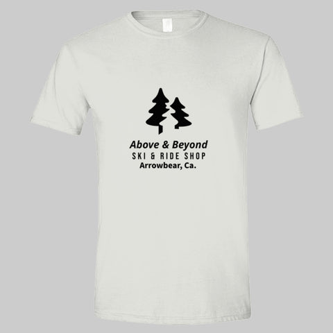 Above and Beyond Ski and Ride Shop- Trees T-Shirt White